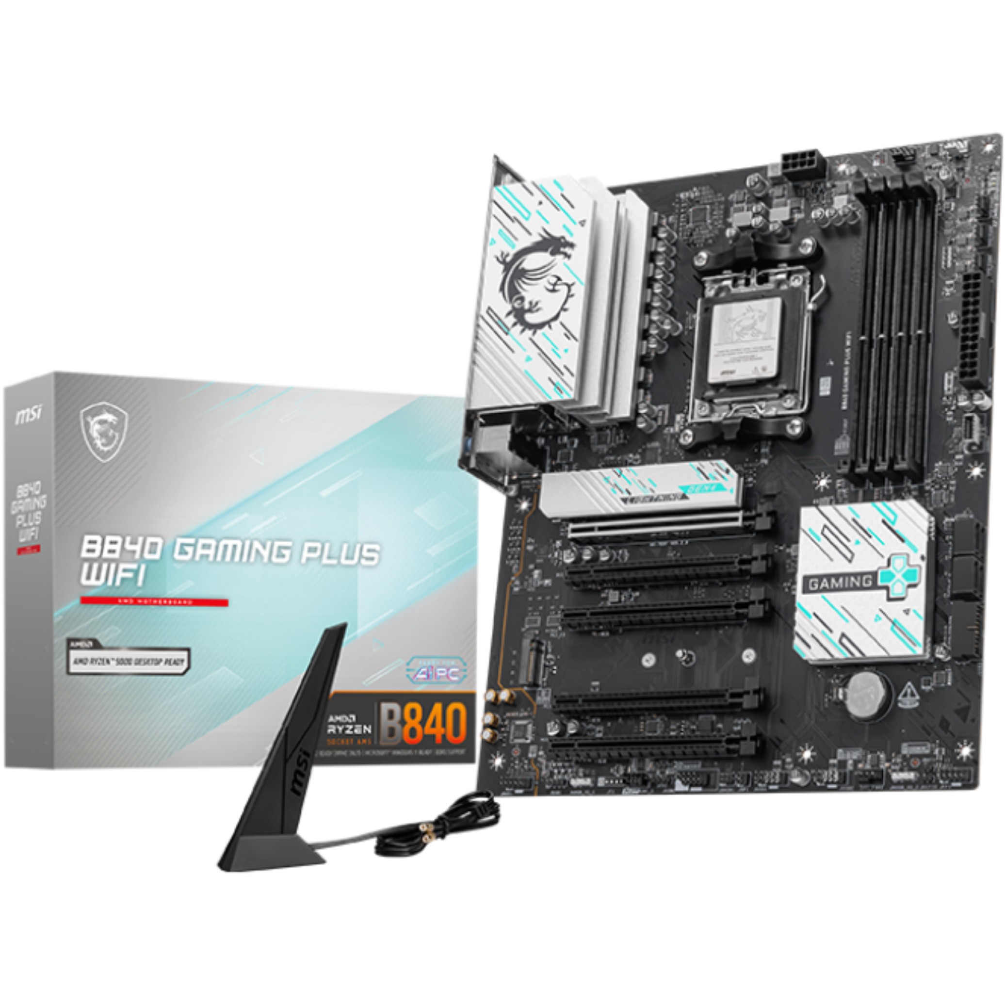 Motherboard MSI B840 GAMING PLUS WIFI Socket AM5 ATX