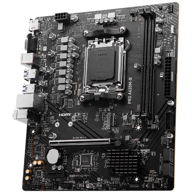 Motherboard MSI PRO A620M-B AMD A620 Socket AM5 micro ATX-3