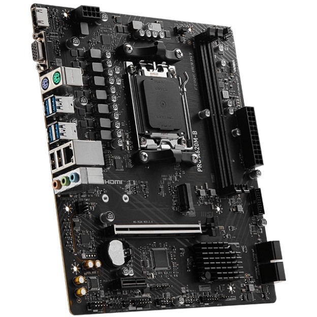 Motherboard MSI PRO A620M-B AMD A620 Socket AM5 micro ATX-4