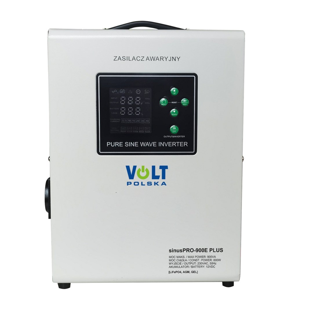 Pretvarač napona VOLT POLSKA SINUSPRO 900E PLUS 12V (600/900W)