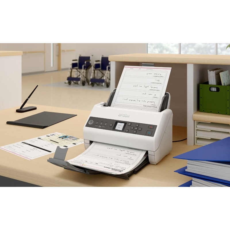 Skener EPSON DS-730N Sheet-fed scanner 600 x 600 DPI A4 Crna, Siva-6