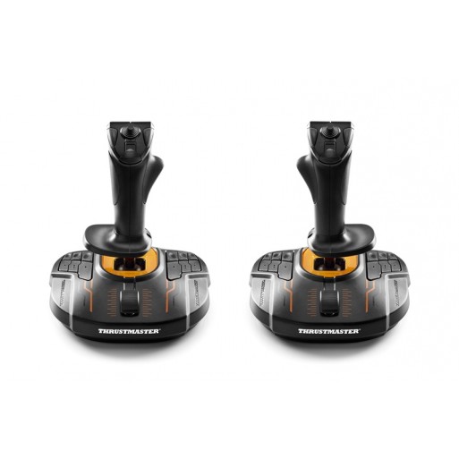 Thrustmaster T.16000M FCS SPACE SIM DUO Black, Orange USB Joystick Analogue / Digital PC-0
