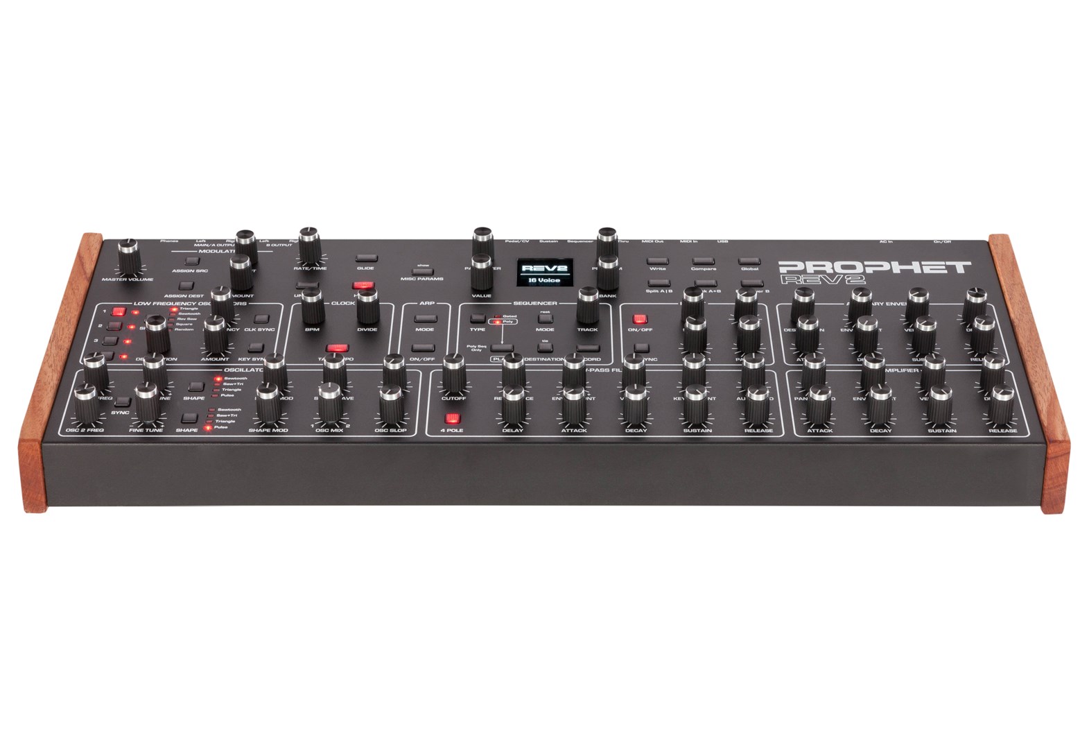 Sequential Prophet Rev2 Desktop 16-voice - polyphonic analogue synthesiser-3