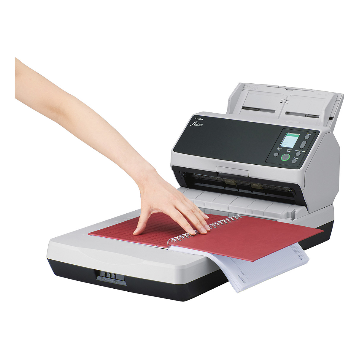 Scanner FUJITSU Ricoh FI-8270 (ADF + manual feed, 100 sheets, 600 x 600 DPI, USB 3.2 Gen 1)-2
