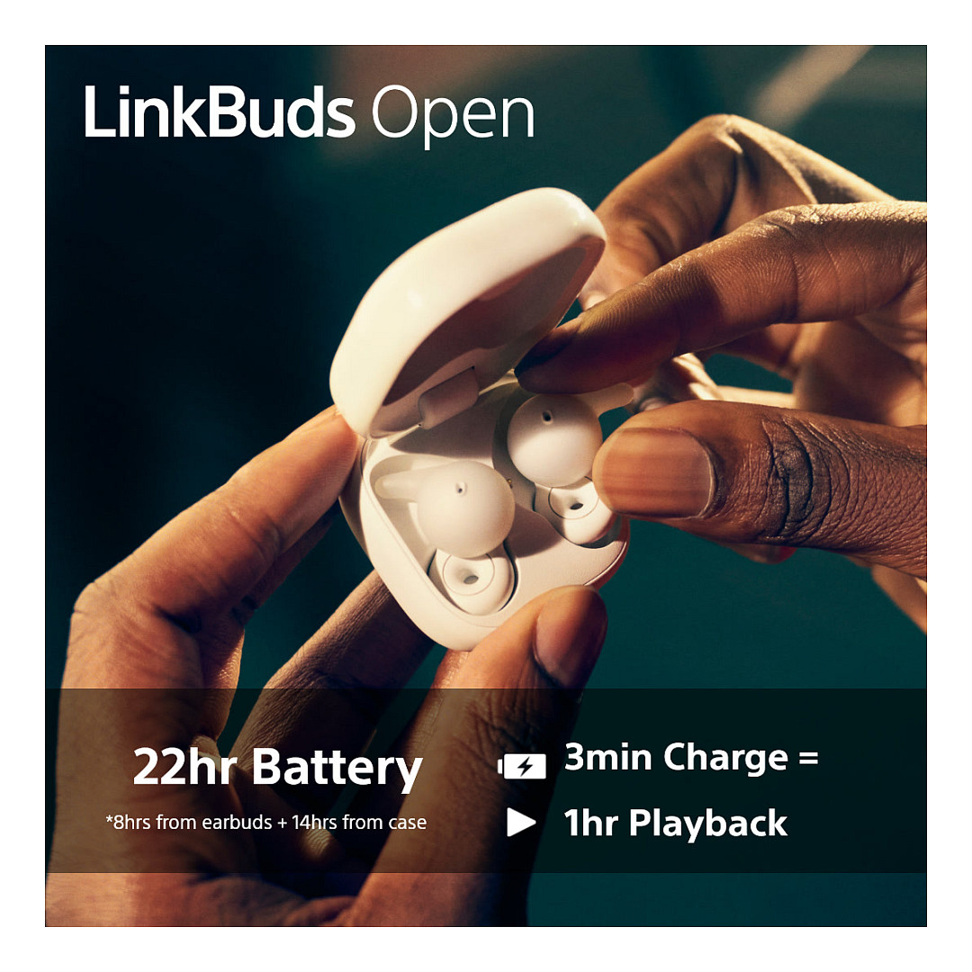 Bežične slušalice SONY LinkBuds WF-L900 (True Wireless, crne)-8
