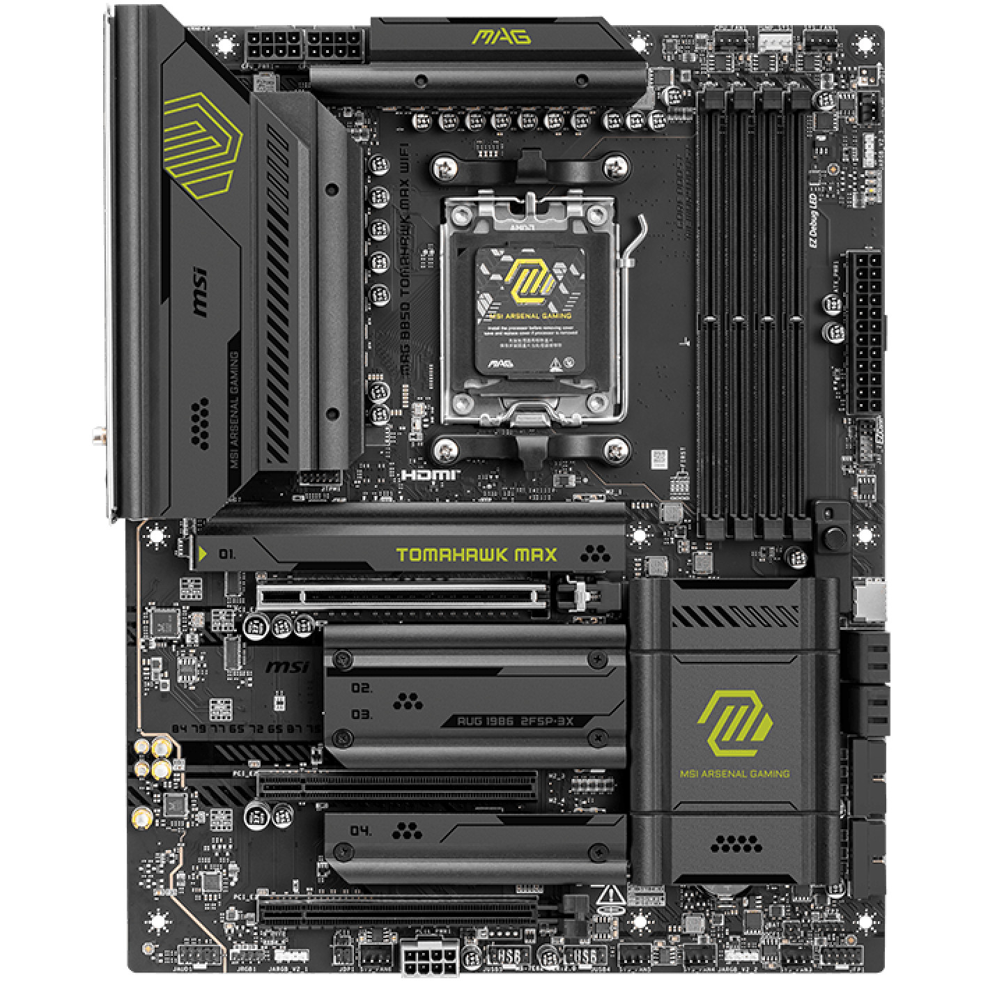 Motherboard MSI MAG B850 TOMAHAWK MAX WIFI Socket AM5 ATX-1