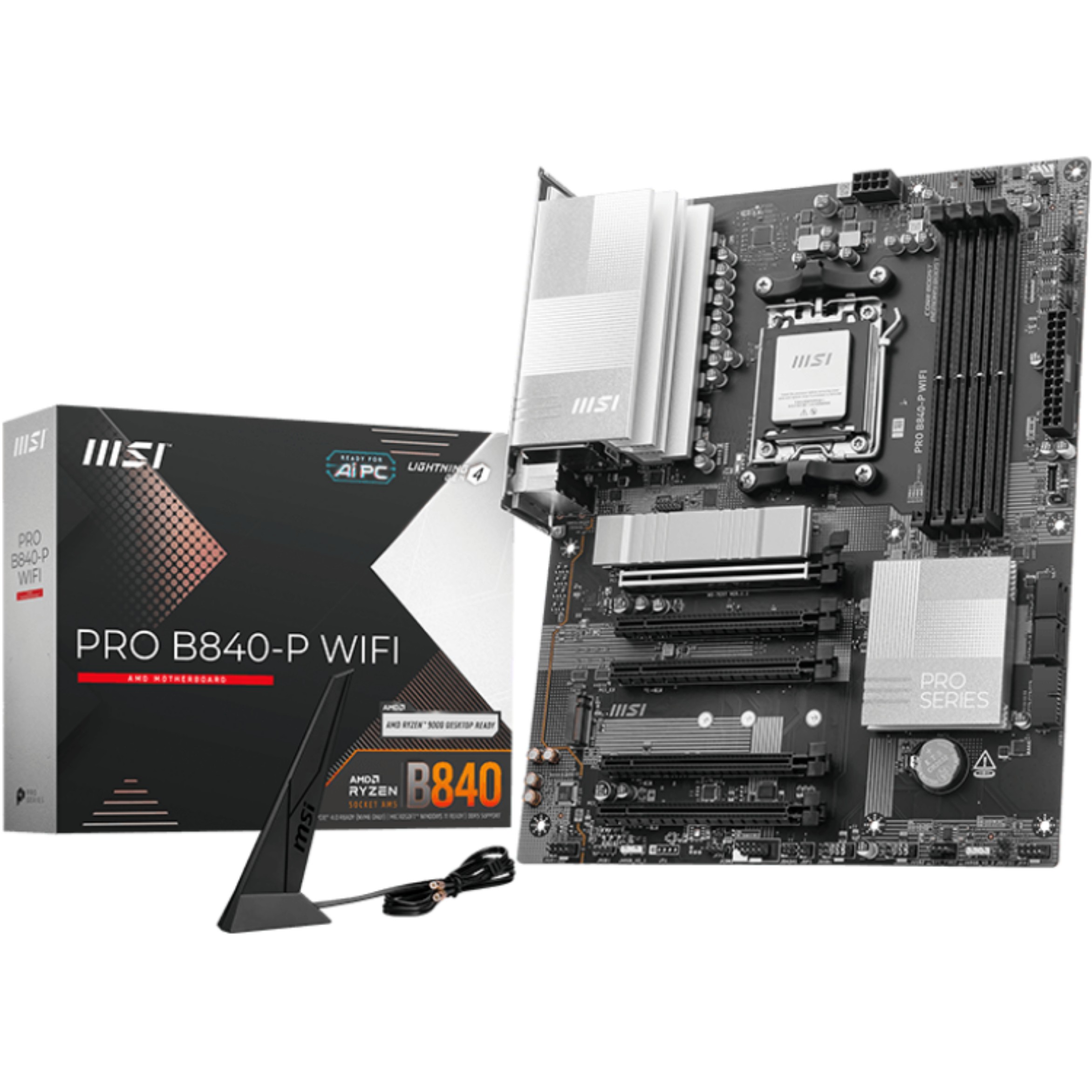 Motherboard MSI PRO B840-P WIFI Socket AM5 ATX