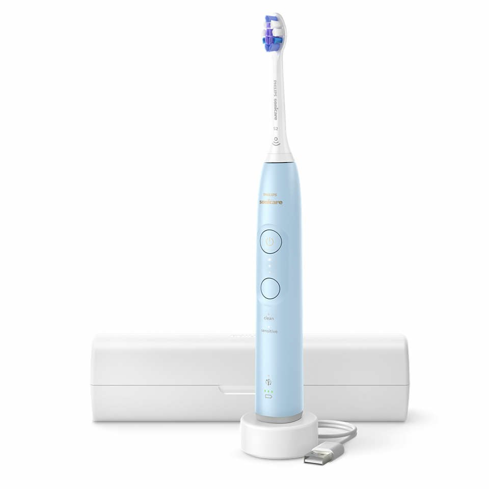 Električna zvučna četkica za zube PHILIPS Sonicare ProtectiveClean 6100 HX7406/02 plava boja-0