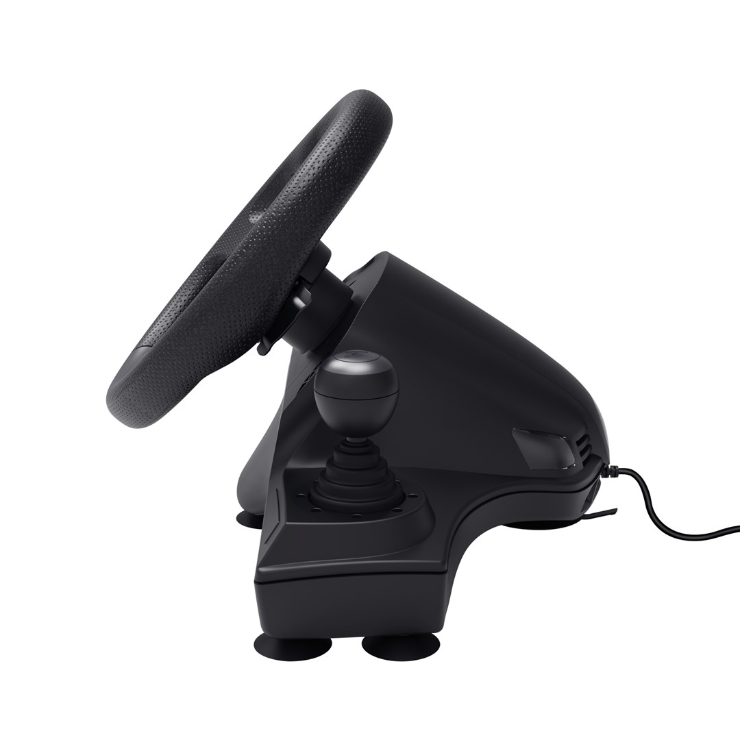 Volan TRUST GXT 289 Movi Black USB + Pedale za Nintendo Switch, PlayStation 4, Xbox One S, Xbox One X, Xbox Series S, Xbox Series X-2