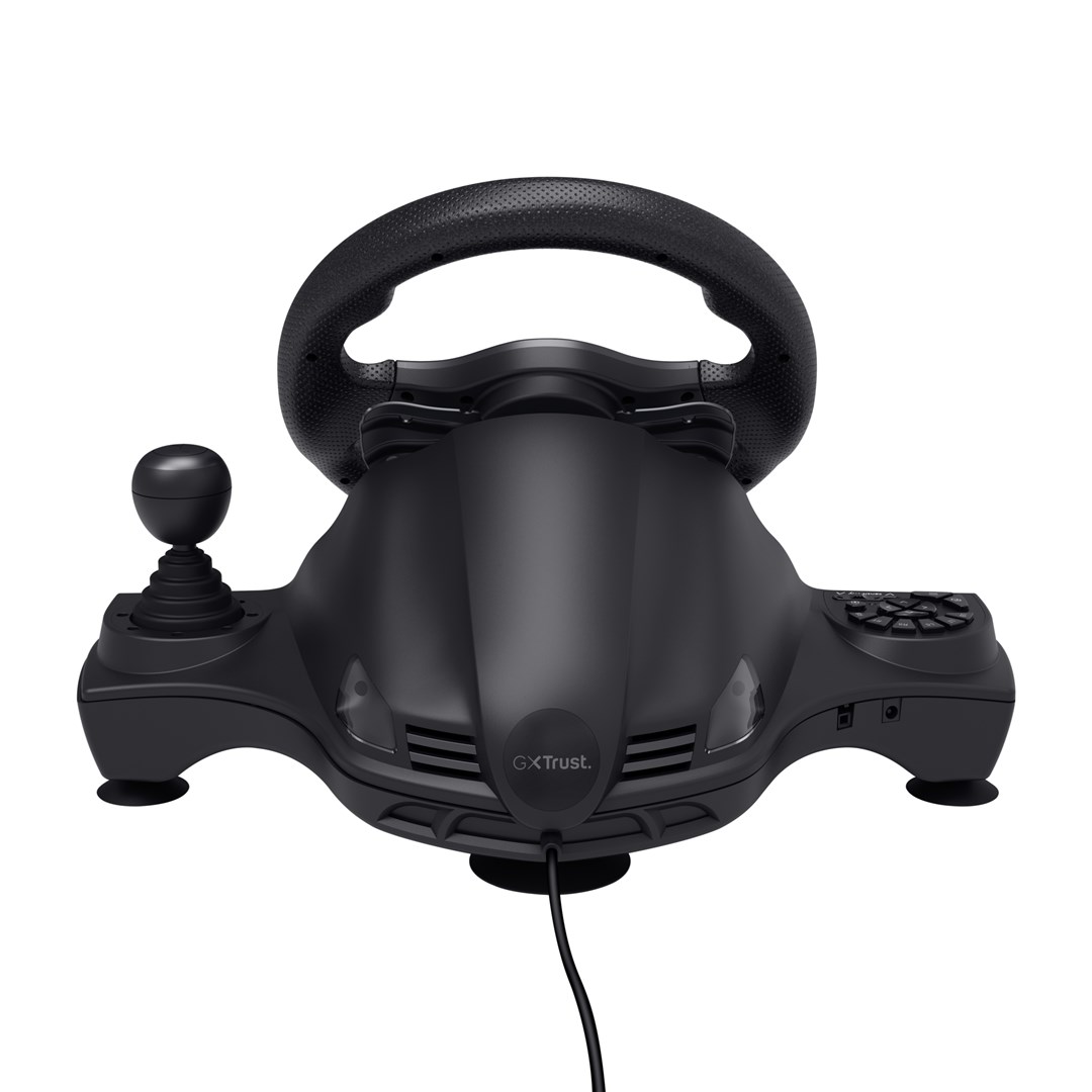 Volan TRUST GXT 289 Movi Black USB + Pedale za Nintendo Switch, PlayStation 4, Xbox One S, Xbox One X, Xbox Series S, Xbox Series X-4