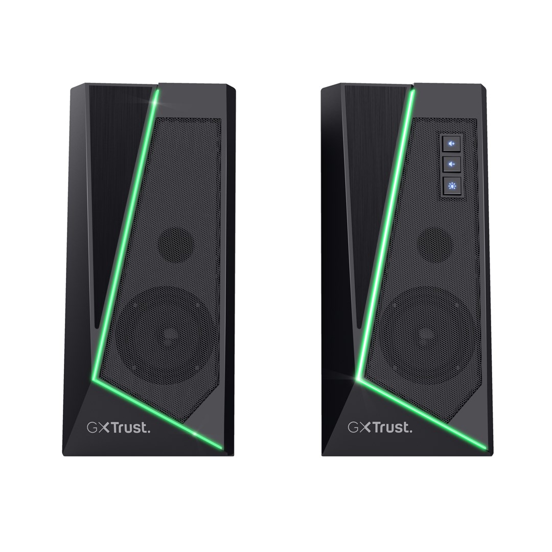 Zvučnici TRUST GXT 609 Zoxa (2.0, 6W, žičani, USB, crni)-1