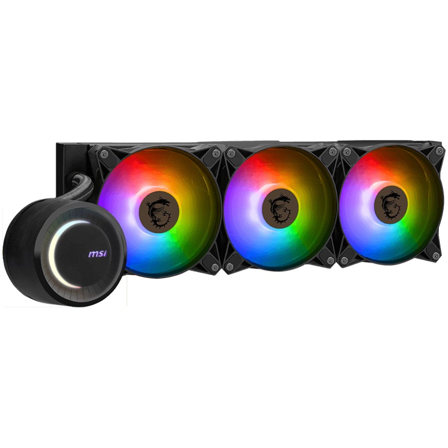Hladnjak MSI MAG CoreLiquid E360 306-7ZW6E17-C2 (3 ventilatora, crna boja)-1