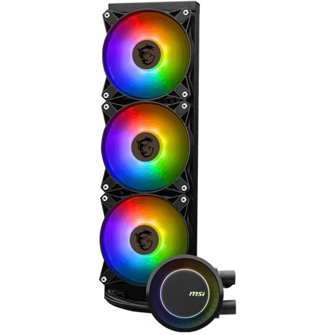 Hladnjak MSI MAG CoreLiquid E360 306-7ZW6E17-C2 (3 ventilatora, crna boja)-3