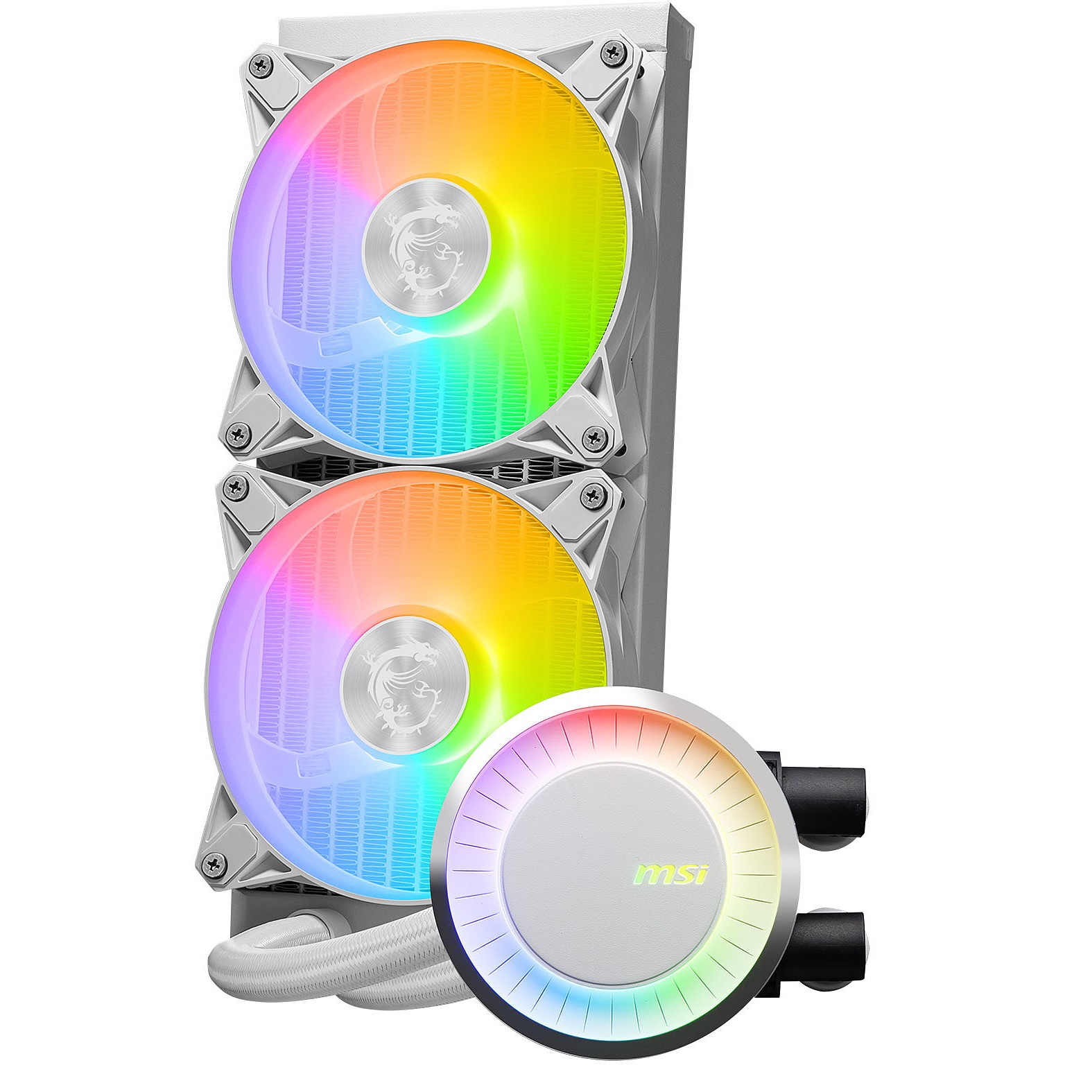Sustav hlađenja MSI MAG CORELIQUID E240 WHITE 12 cm-1