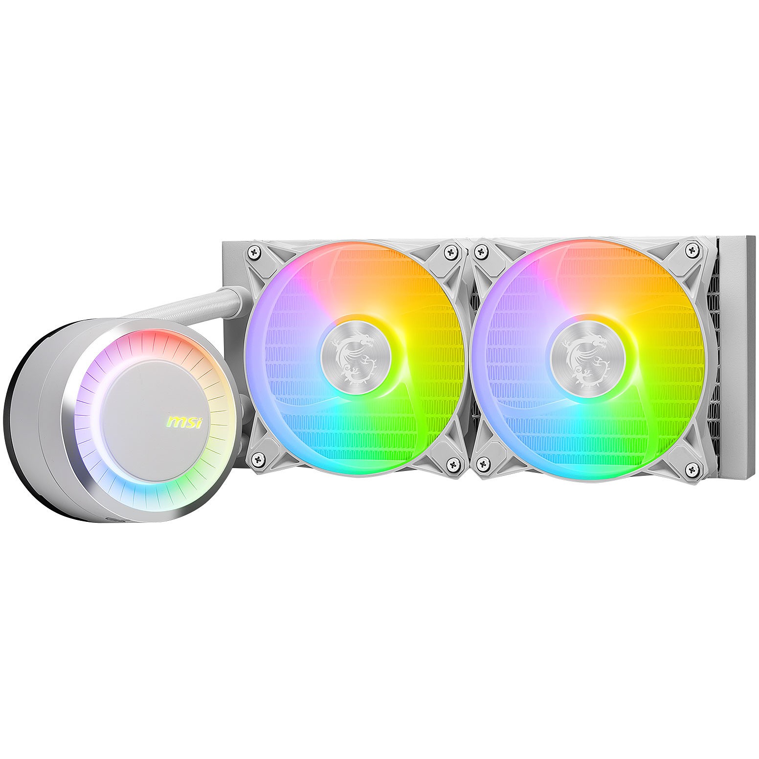 Sustav hlađenja MSI MAG CORELIQUID E240 WHITE 12 cm-2