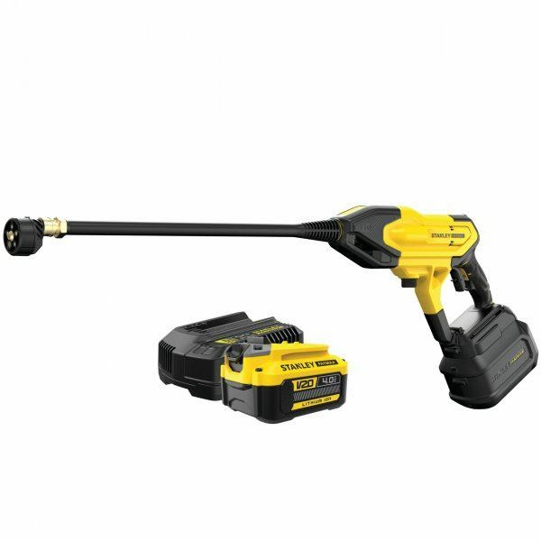 Akumulatorski visokotlačni perač STANLEY FATMAX V20 SFMCPC93M1 (18V, 24 bar, 1x 4.0Ah baterija)