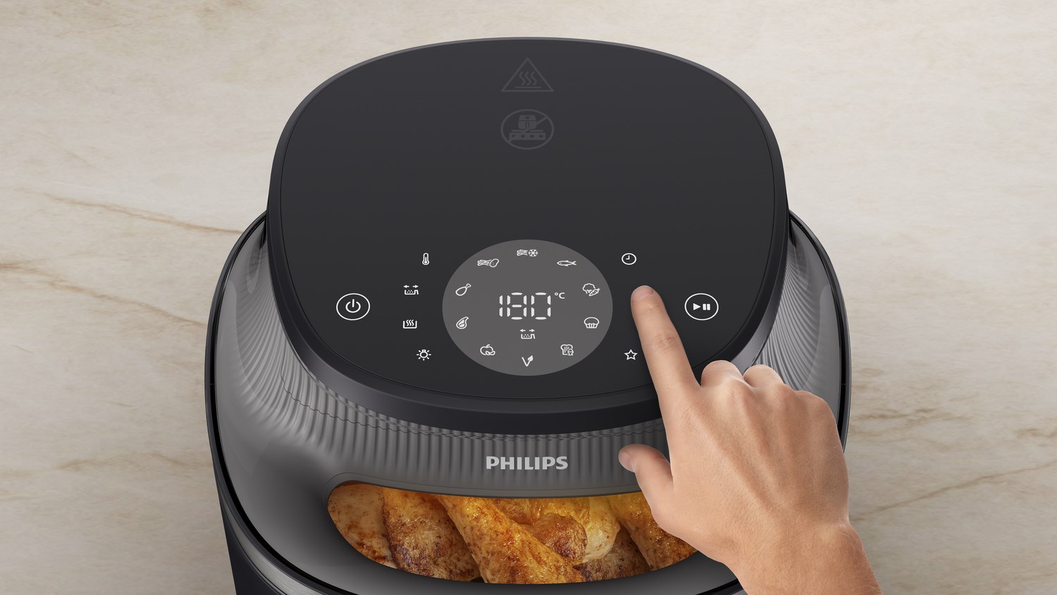 Fryer PHILIPS 3000 series NA332/00 6.2 L 1700 W crna boja-5