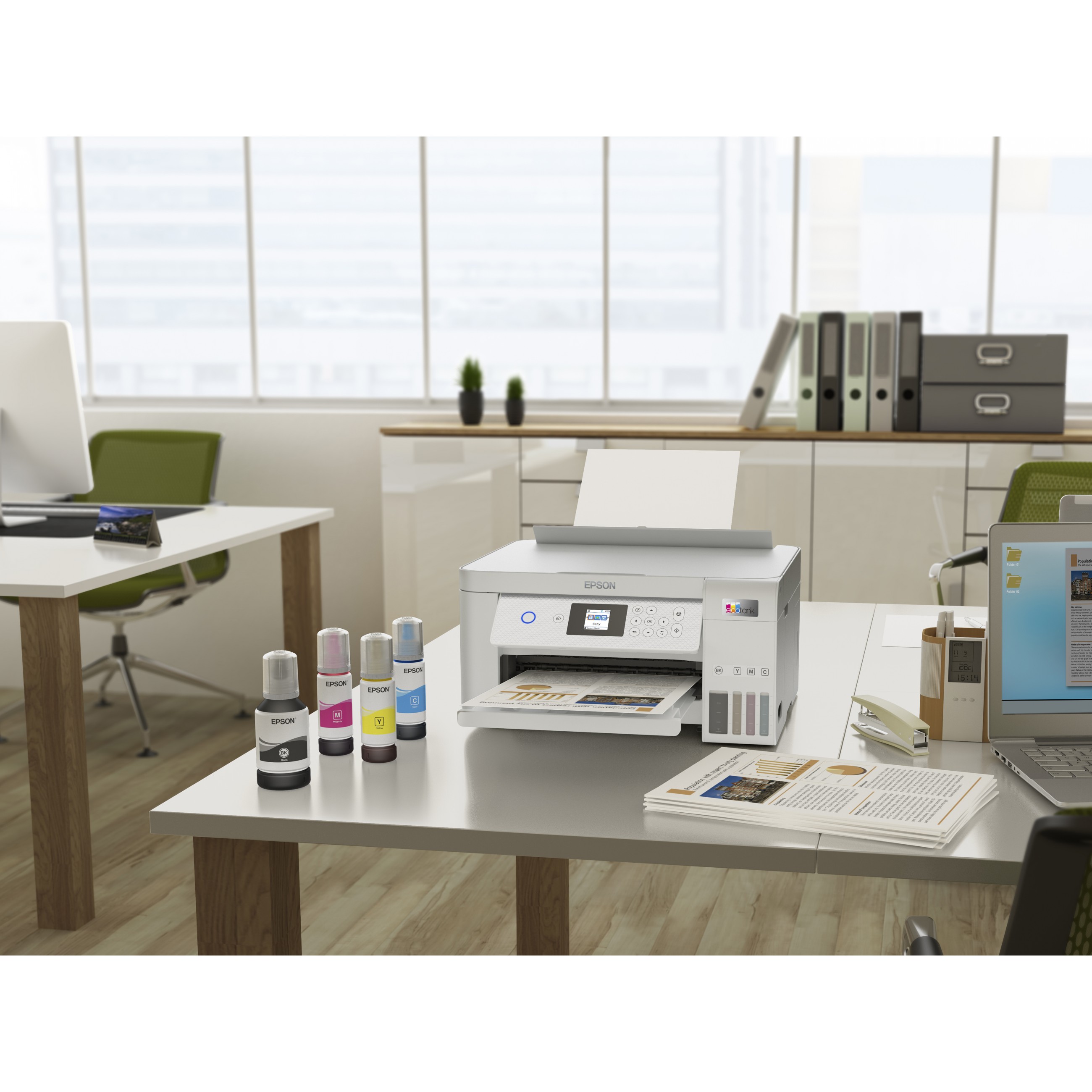 Inkjet pisač EPSON EcoTank ET-2856 A4 5760 x 1440 DPI 33 ppm Wi-Fi-3
