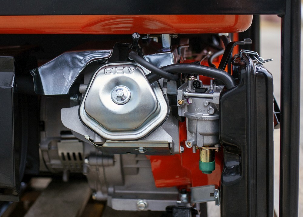 Generator Extralink EGH-3000 hybrid (Maksimalna snaga 3000 W, Kapacitet spremnika goriva 15 L, Prirodni plin/LPG/Benzin, Napon 220 V, Crna/Narančasta)-3