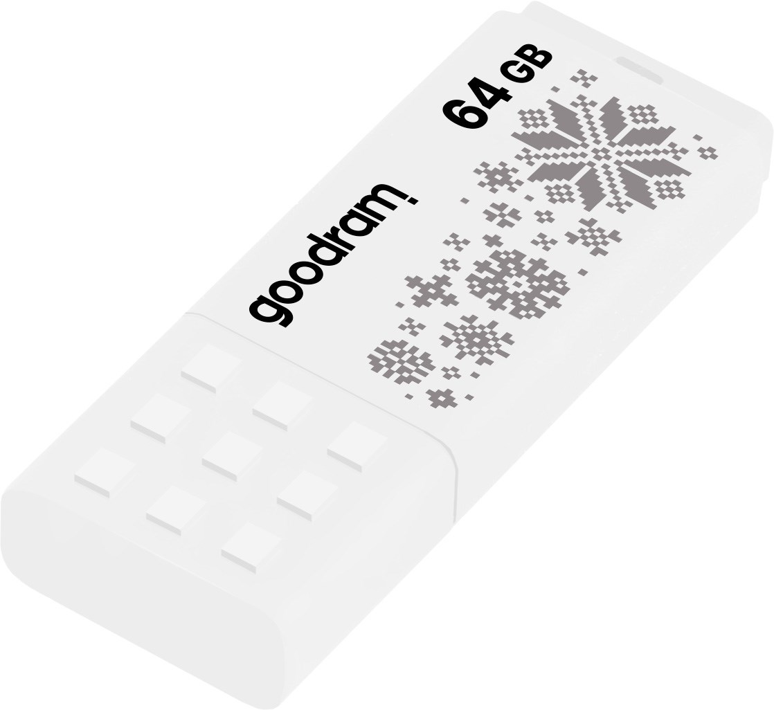 GOODRAM FLASHDRIVE 64GB UME2-WINTER WHITE USB 2.0-0
