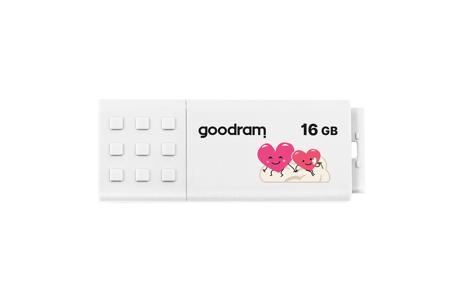 Pendrive GoodRam UME3-0160W0R11-V (16GB; USB 3.0; kolor biały) VALENTINE-0