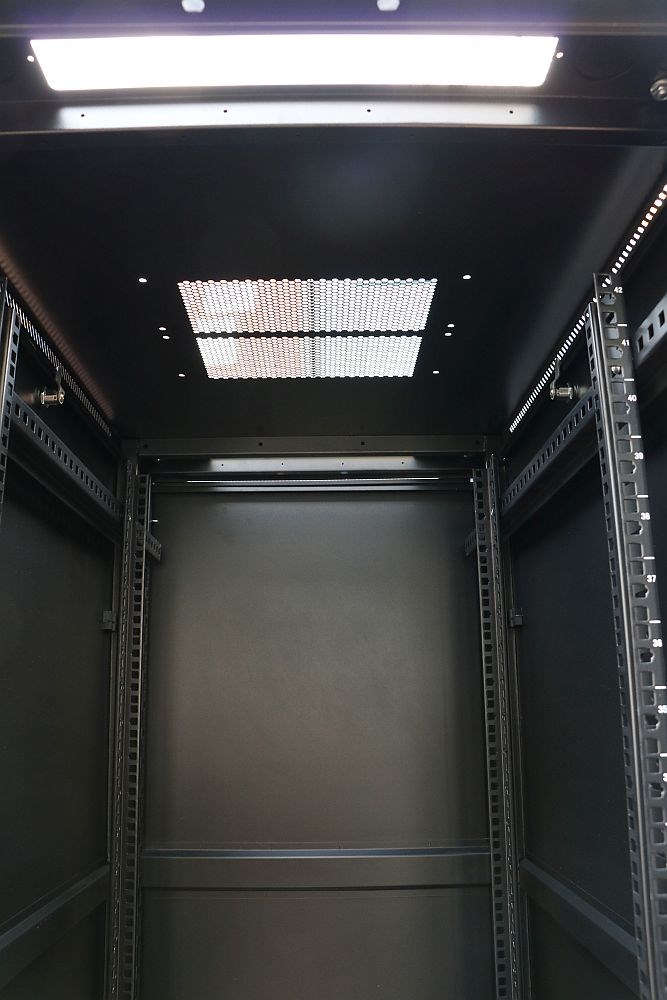 Mrežni ormar EXTRALINK 42U 600x800 (stojeći, 800 kg, staklena vrata, IP20)-5