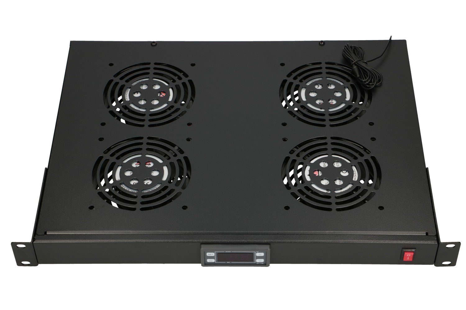 Panel s ventilatorima EXTRALINK 19" (4 ventilatora, termostat)-0