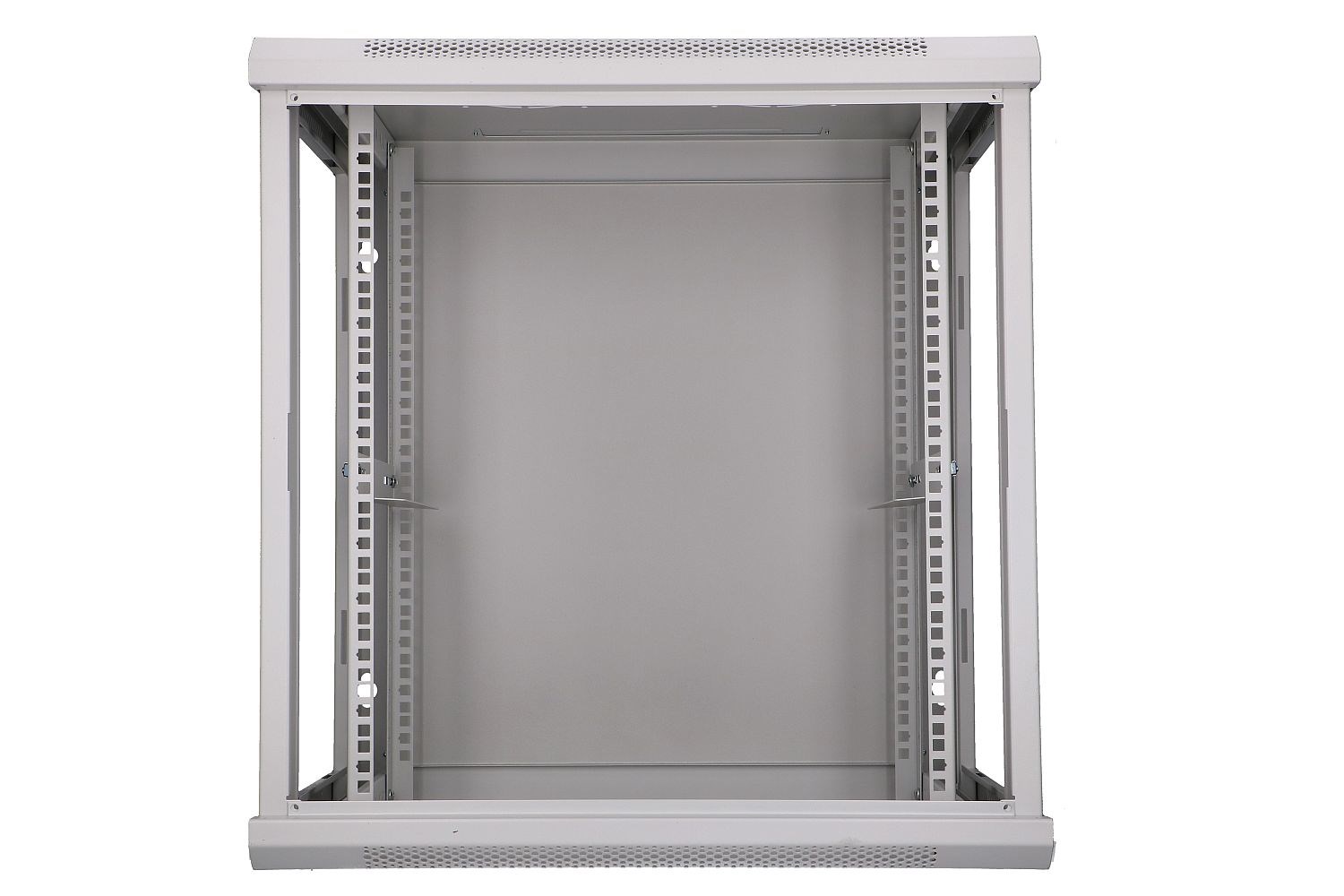 Extralink Rackmount cabinet 12U 600x600 Gray wall mounted-2