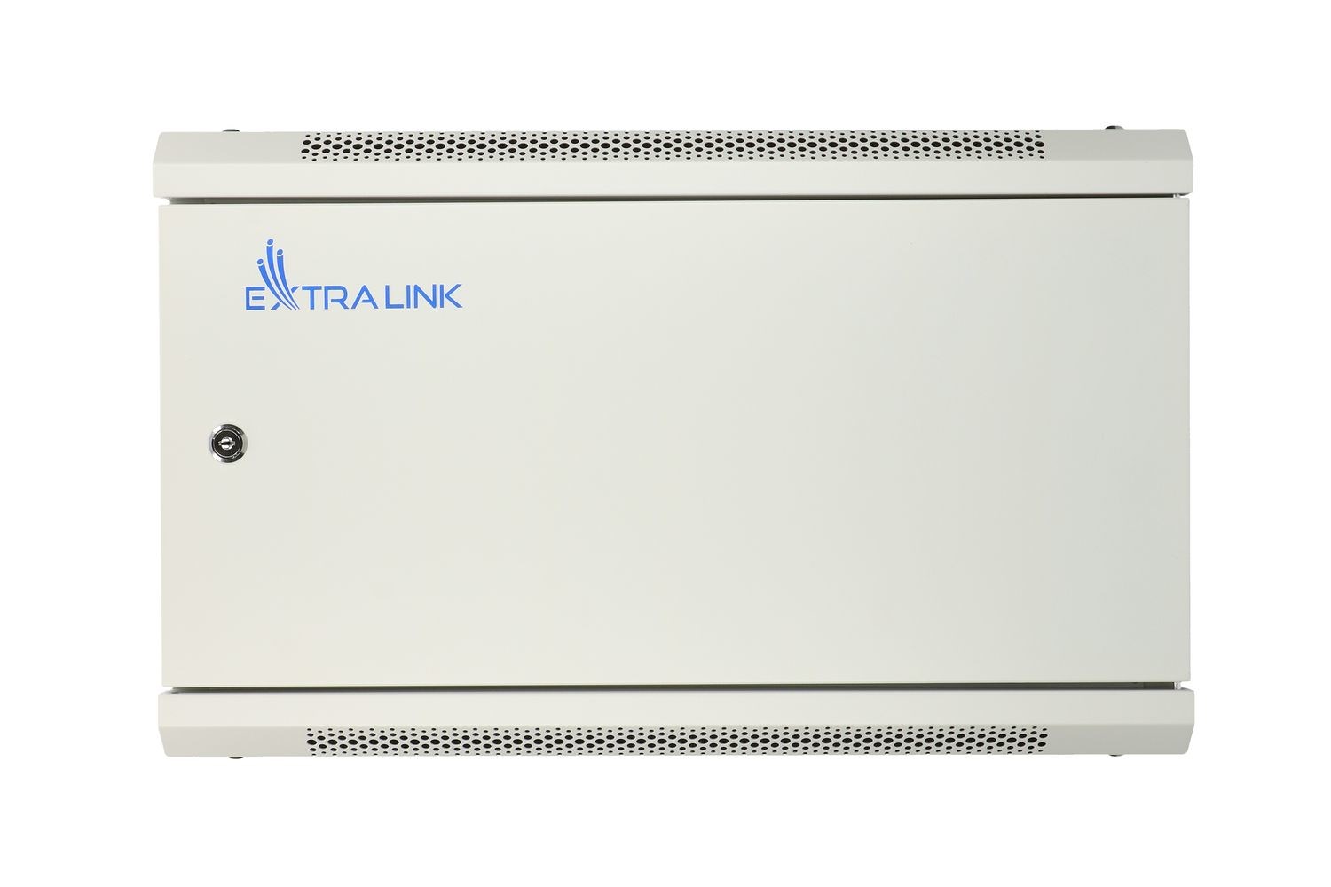 Ormar za montažu na zid Extralink Rackmount 6U (600x450, siva, metalna vrata, nosivost 40 kg)-3