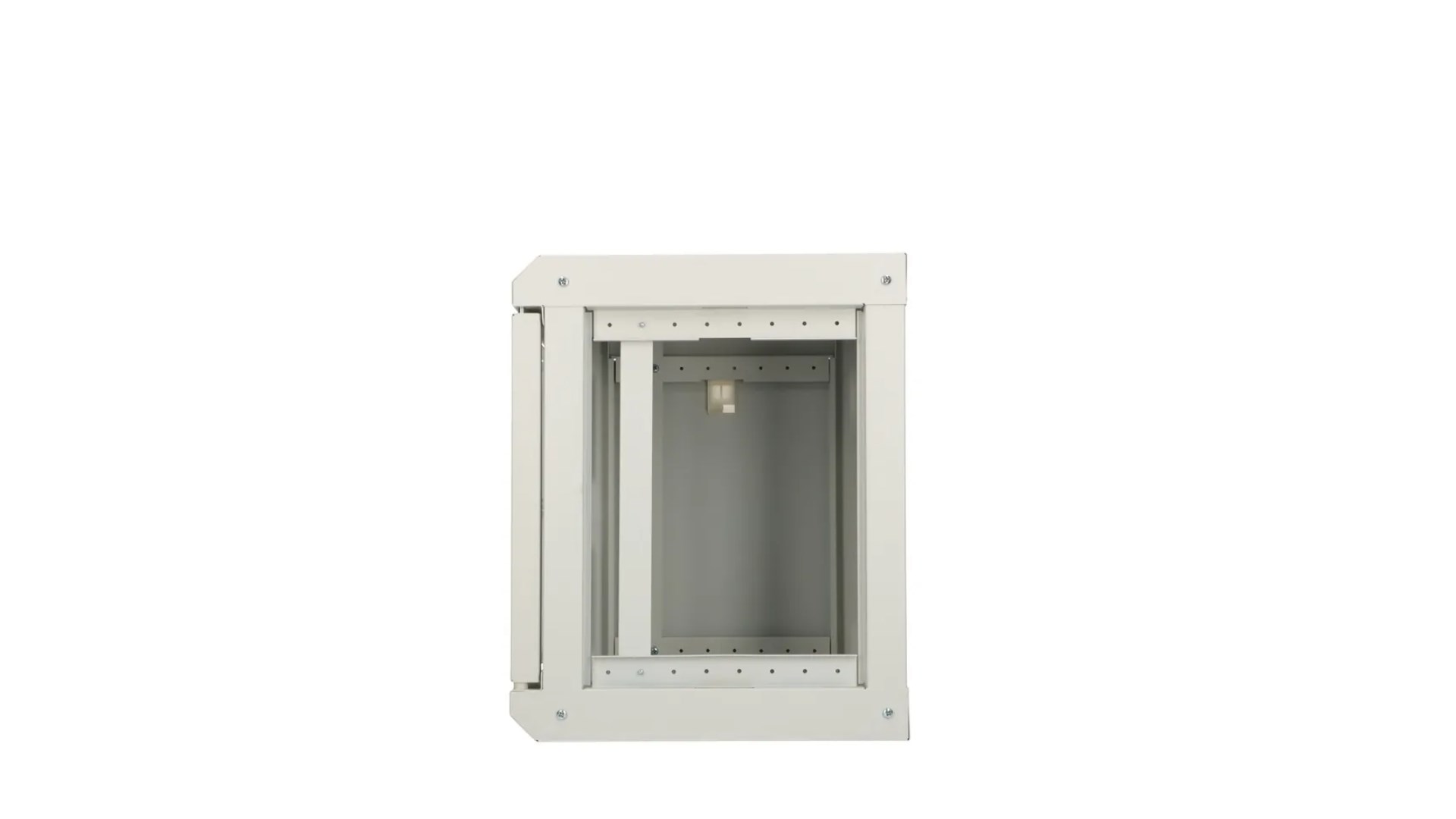Zidni mrežni ormar EXTRALINK 6U 10" (300x300mm, sivi)-3