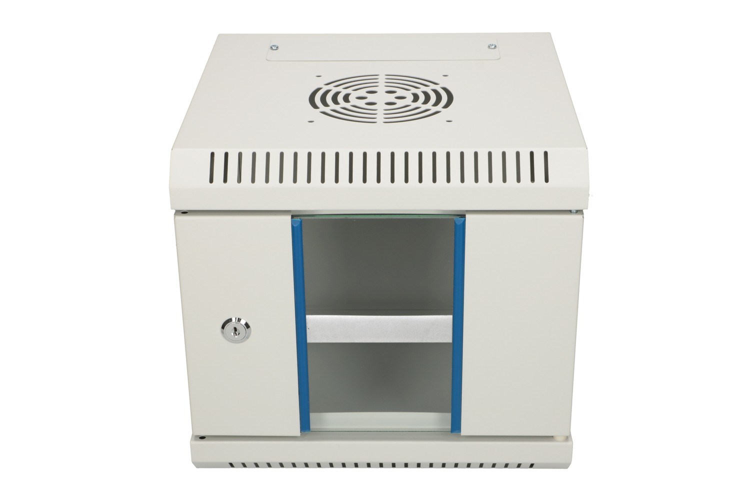 Zidni rack ormar EXTRALINK EX.14466 (4U, 10", 300x300mm, sivi)-5