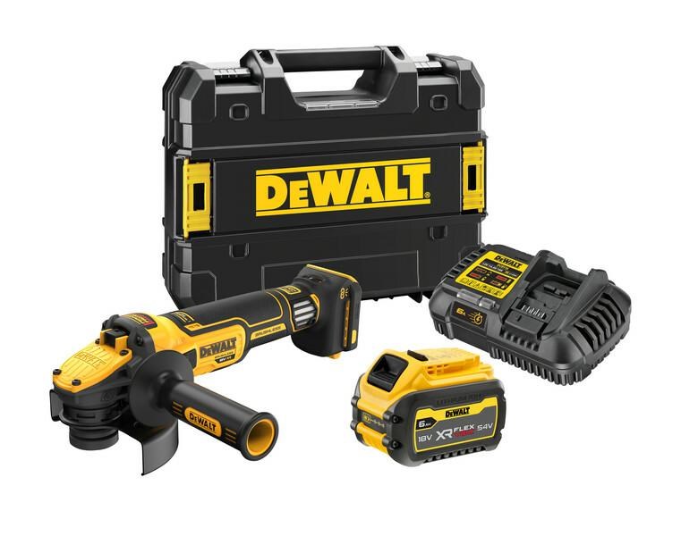Kutna brusilica DEWALT 18V XR (125mm, 18V, 1x6ah)-0