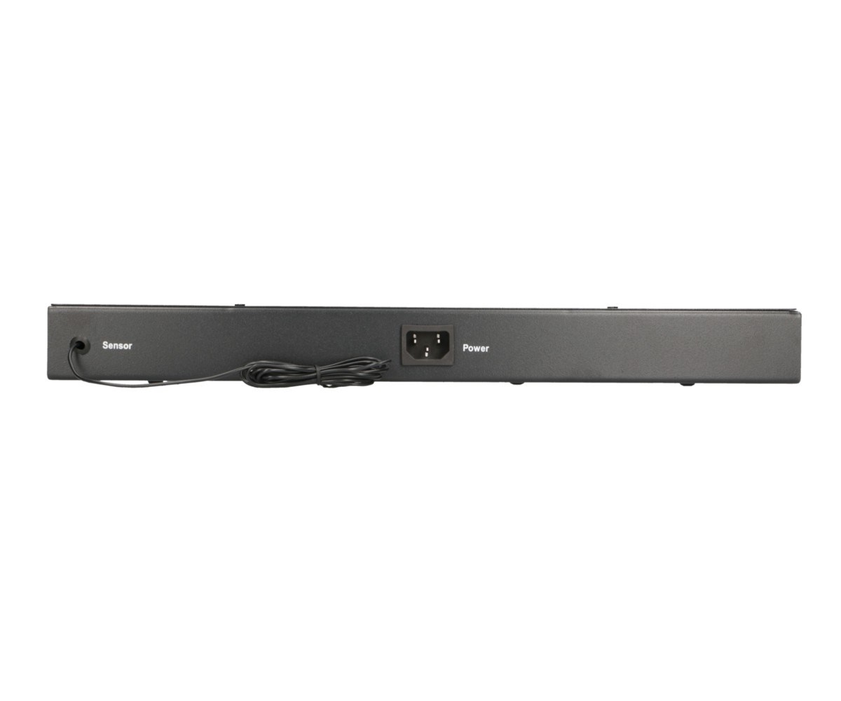Fan panel EXTRALINK, 19", 2 ventilatora, s termostatom (AC ulazna frekvencija 50 - 60 Hz, AC ulazni napon 240 V, crna boja, metalno kućište)-7