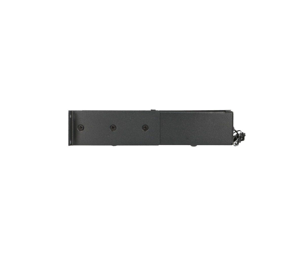 Fan panel EXTRALINK, 19", 2 ventilatora, s termostatom (AC ulazna frekvencija 50 - 60 Hz, AC ulazni napon 240 V, crna boja, metalno kućište)-6