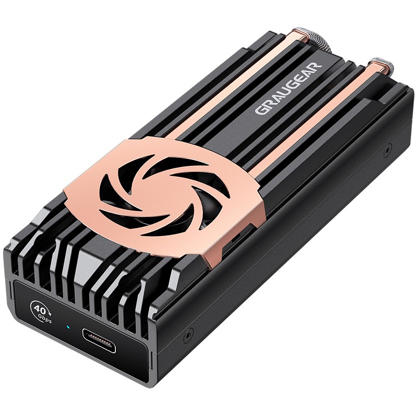 Kučište za SSD GRAUGEAR M.2NVMe SSD PCIe4.0 40Gbit-0