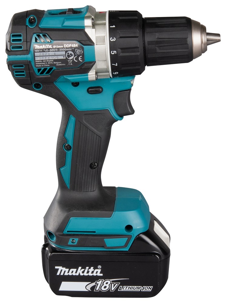 Bušilica MAKITA DDF484RFJ (2000 RPM, 1.8 kg, crna, plava)-5