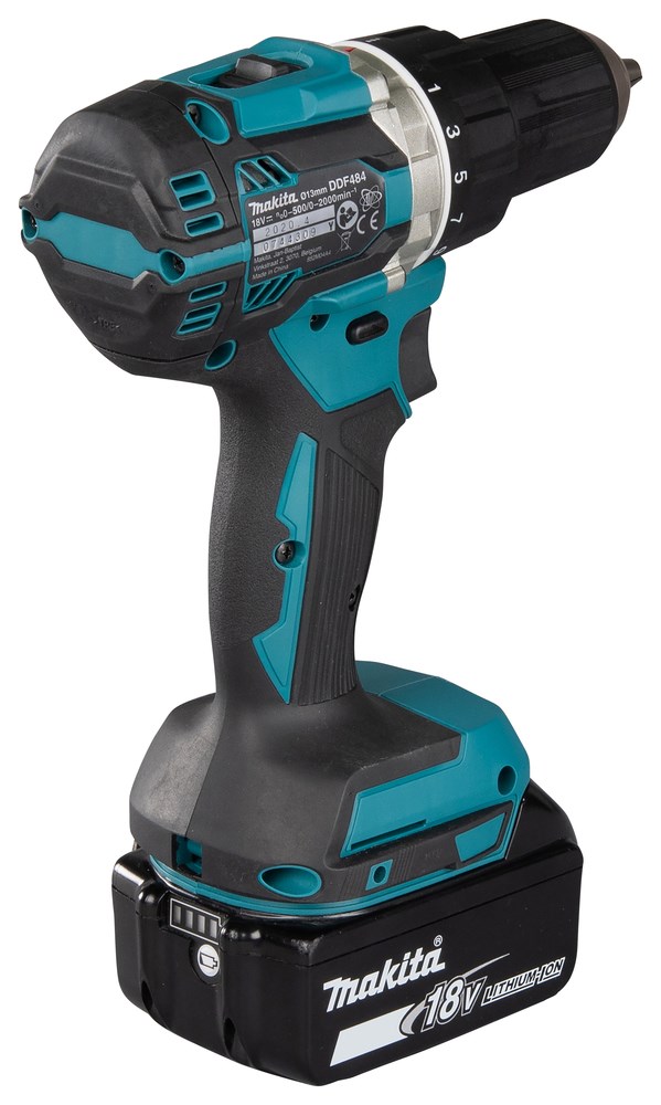 Bušilica MAKITA DDF484RFJ (2000 RPM, 1.8 kg, crna, plava)-4