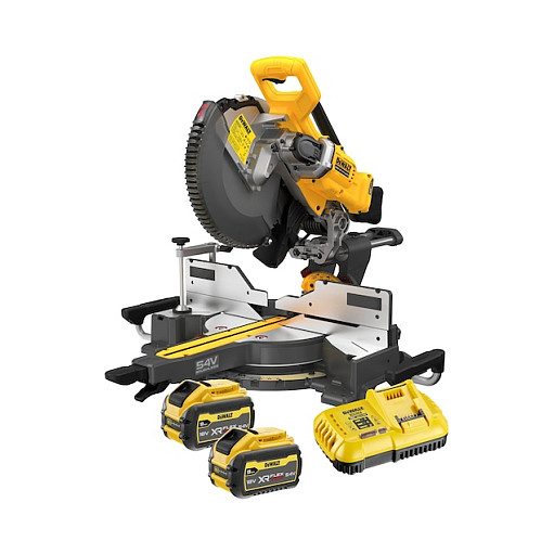 Akumulatorska potezna pila DEWALT DCS781X2-QW (54V, 305mm, 2x 9.0Ah)