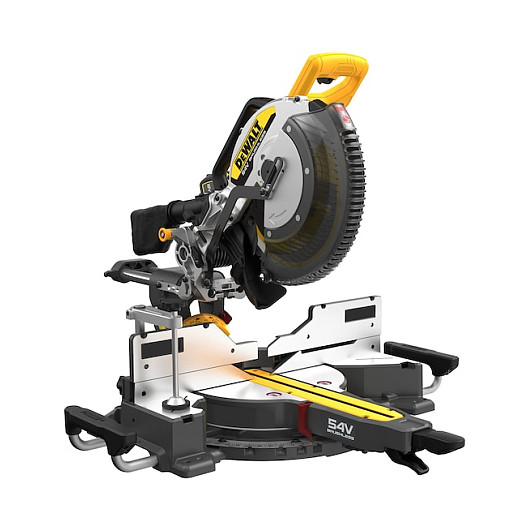 Akumulatorska potezna pila DEWALT DCS781X2-QW (54V, 305mm, 2x 9.0Ah)-4