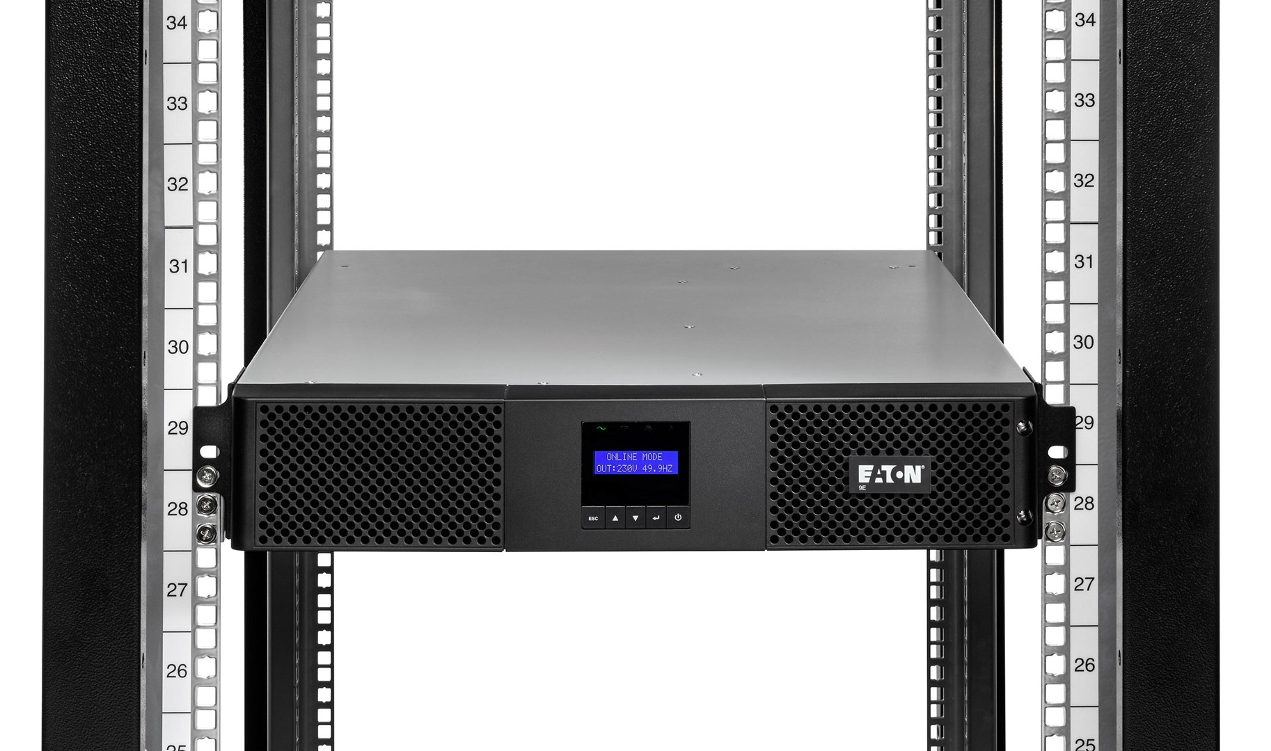 UPS EATON 9E1000IR (1000VA/900W, online, rack/tower, LCD)-10