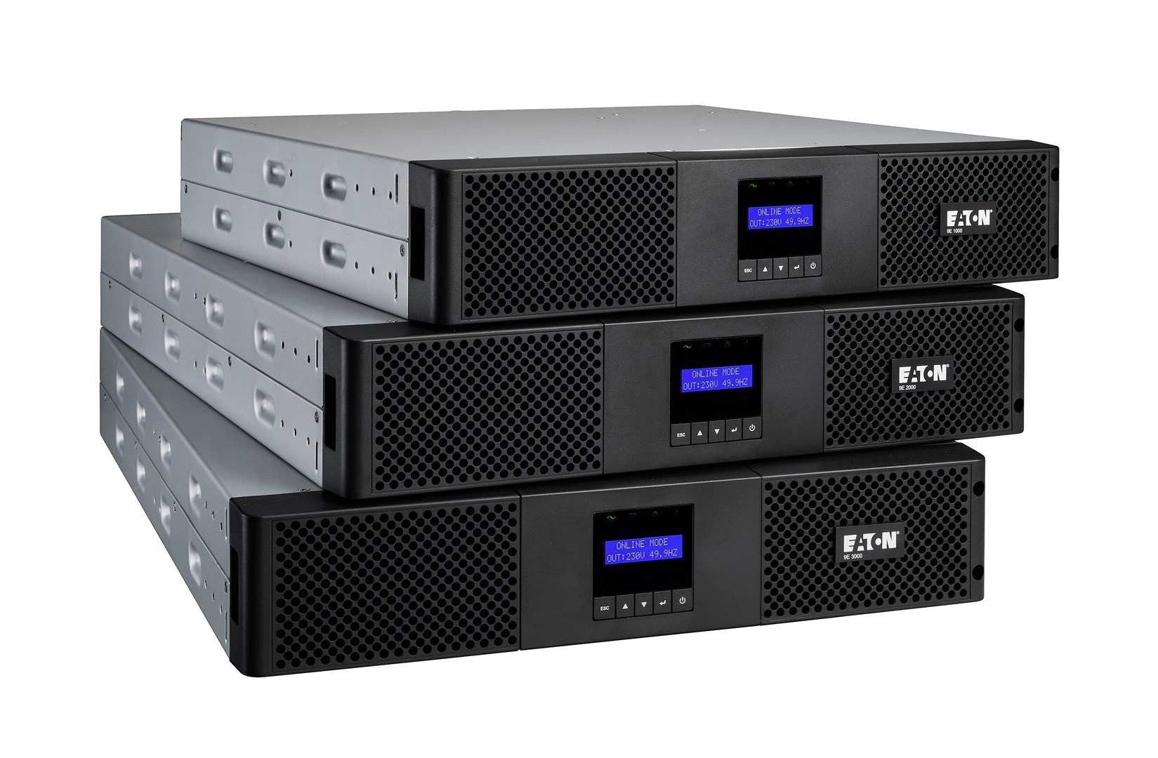 UPS EATON 9E1000IR (1000VA/900W, online, rack/tower, LCD)-6