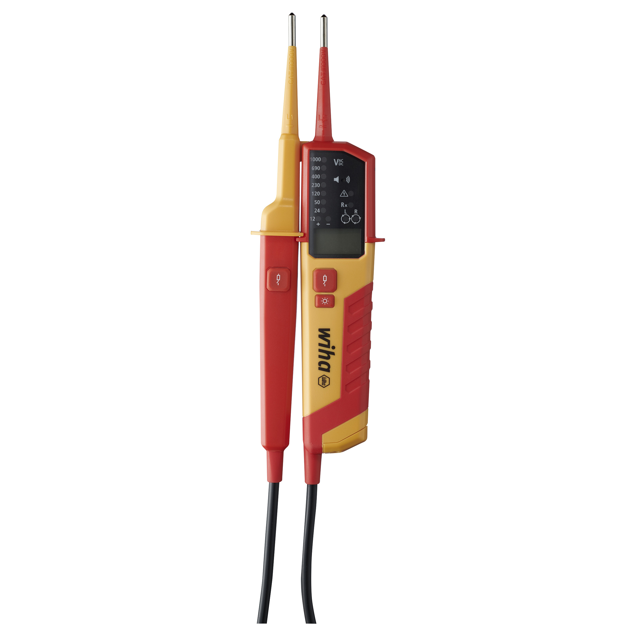 Ispitivač napona i provodnosti WIHA 45217 (0.5-1000V AC, CAT IV, LCD)-2