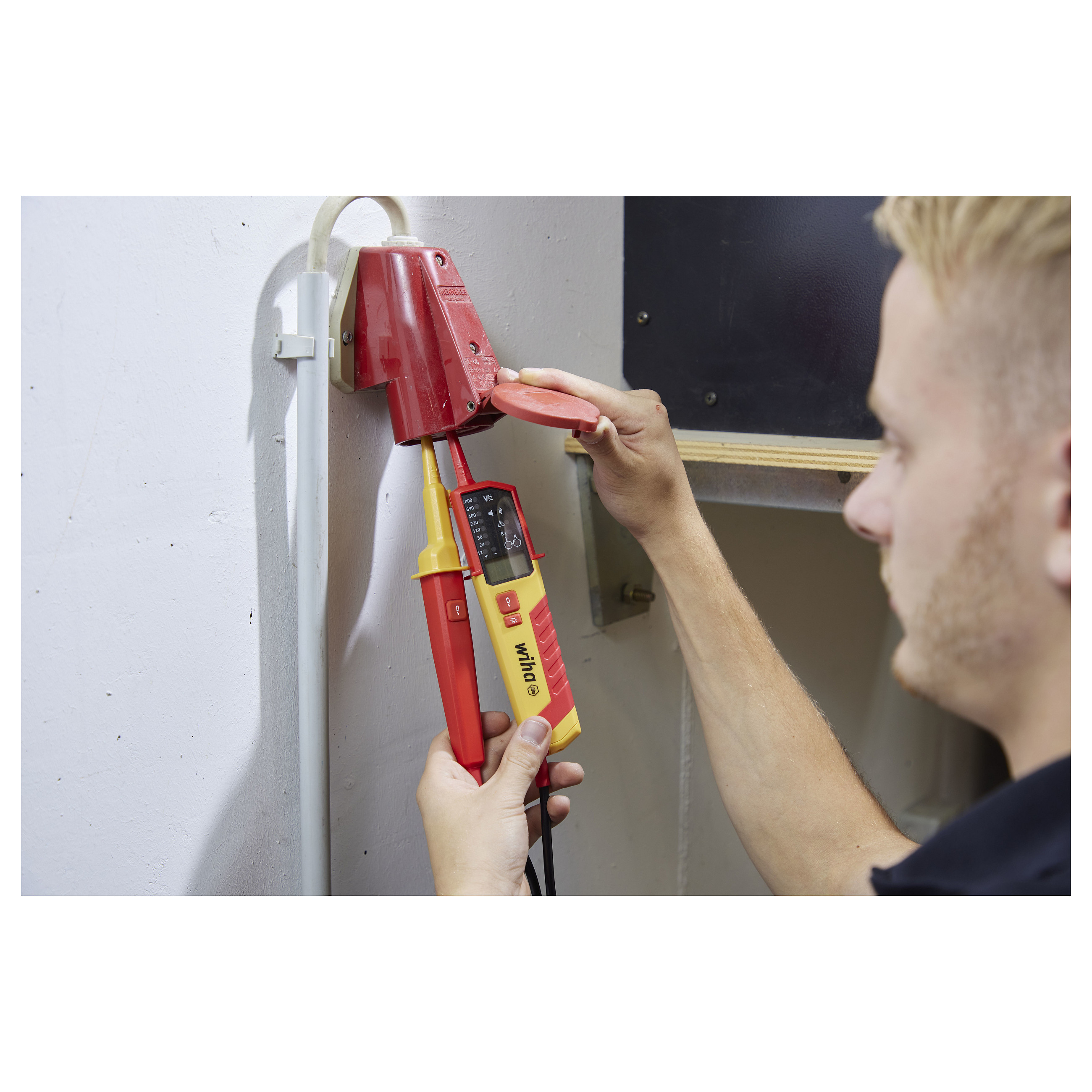 Ispitivač napona i provodnosti WIHA 45217 (0.5-1000V AC, CAT IV, LCD)-5