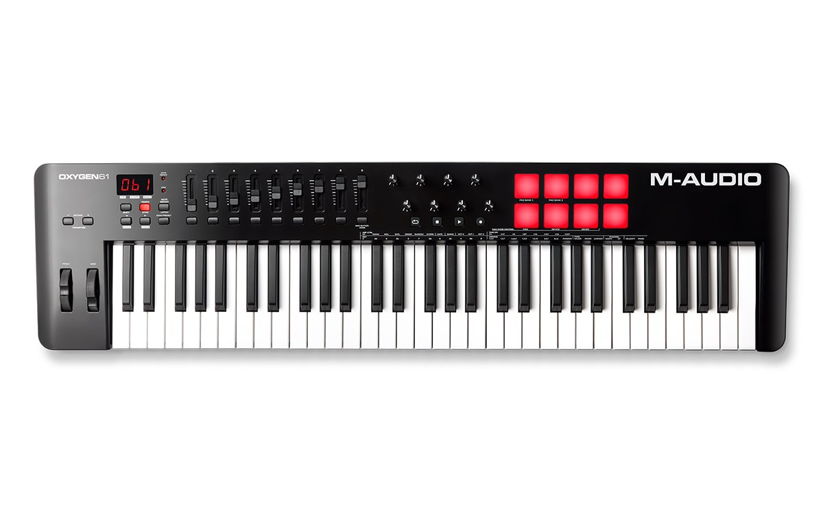 MIDI klavijatura M-AUDIO Oxygen 61 (MKV) 61 tipka, USB, crna