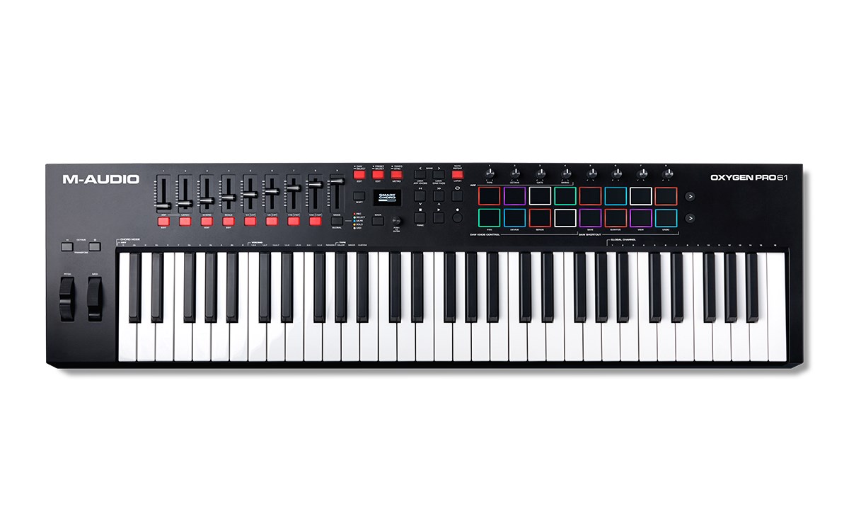 MIDI klavijatura M-AUDIO Oxygen Pro 61 s 61 tipkom, USB-3