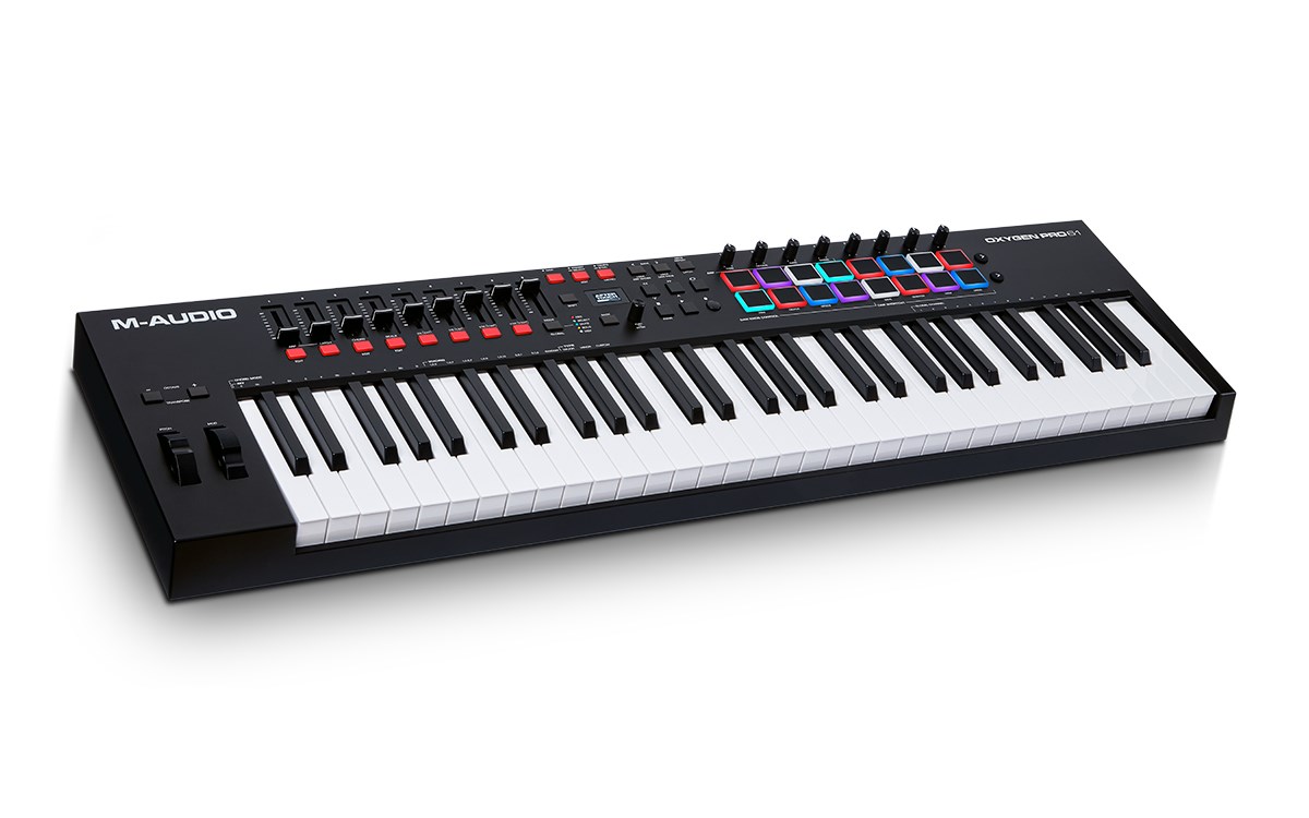 MIDI klavijatura M-AUDIO Oxygen Pro 61 s 61 tipkom, USB-1