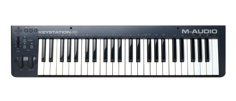M-AUDIO Keystation 49 MK3 MIDI keyboard 49 keys USB Black-2