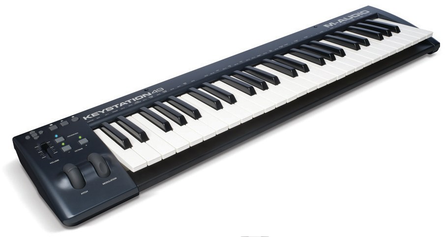 M-AUDIO Keystation 49 MK3 MIDI keyboard 49 keys USB Black-0