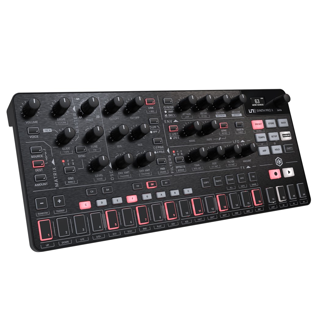 IK Multimedia Uno Synth Pro X - analogue synthesiser-3