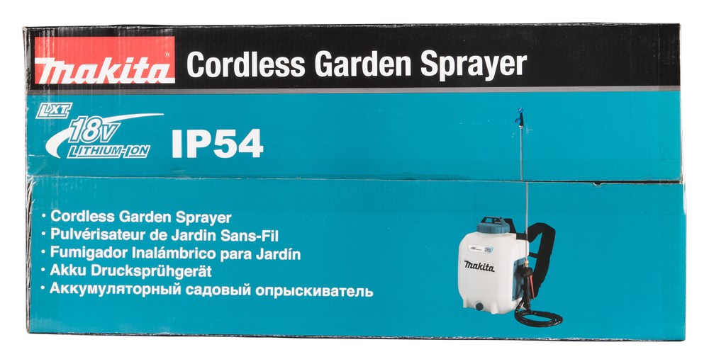 Prskalica za vrt MAKITA DUS108Z (kapacitet 10 L, maksimalni tlak 5 bar, baterija 18 V, crna boja)-16